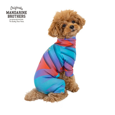 マンダリンブラザーズ スキンタイトスーツ マルチプリント