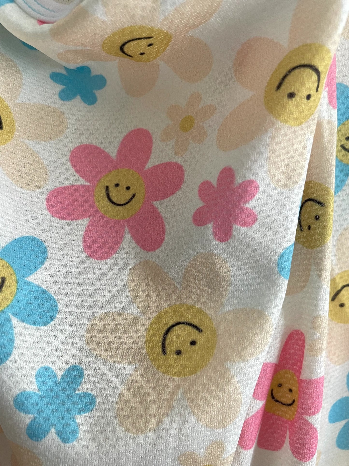 ポップクールタンクトップ スマイルフラワー